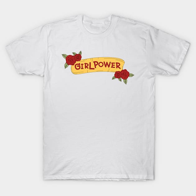 girl power rose - super girl rose T-Shirt by iambolders